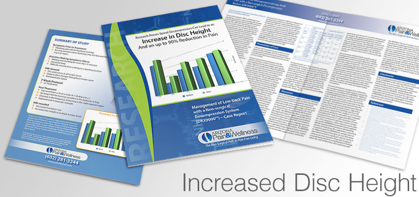 Spinal Decompression increases disc height study